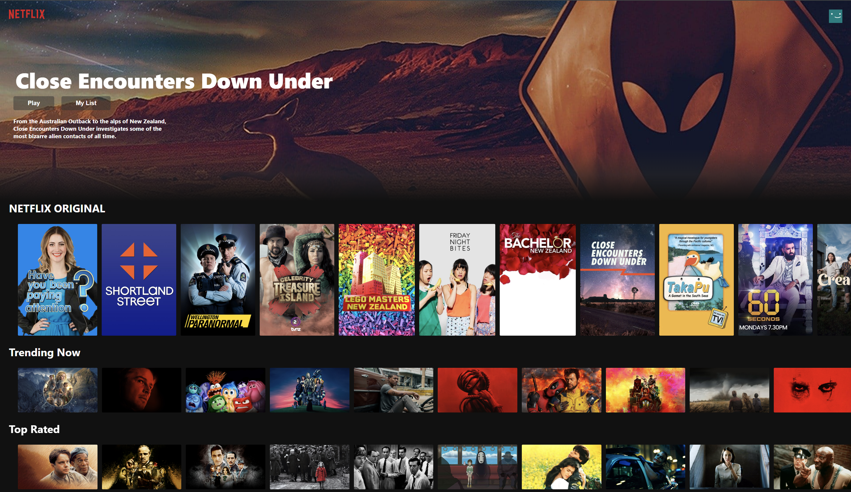 Logo of Netflix Clone°